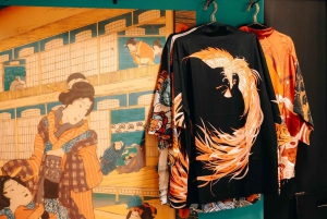 Tokyo : cours de préparation de sushis en veste happi près d'un site célèbre