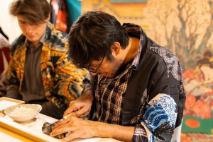 Tokyo : cours de préparation de sushis en veste happi près d'un site célèbre