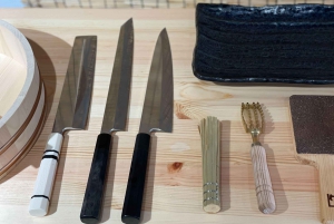 Tokyo : cours de préparation de sushis avec un chef professionnel et visite du marché aux poissons de Tsukiji