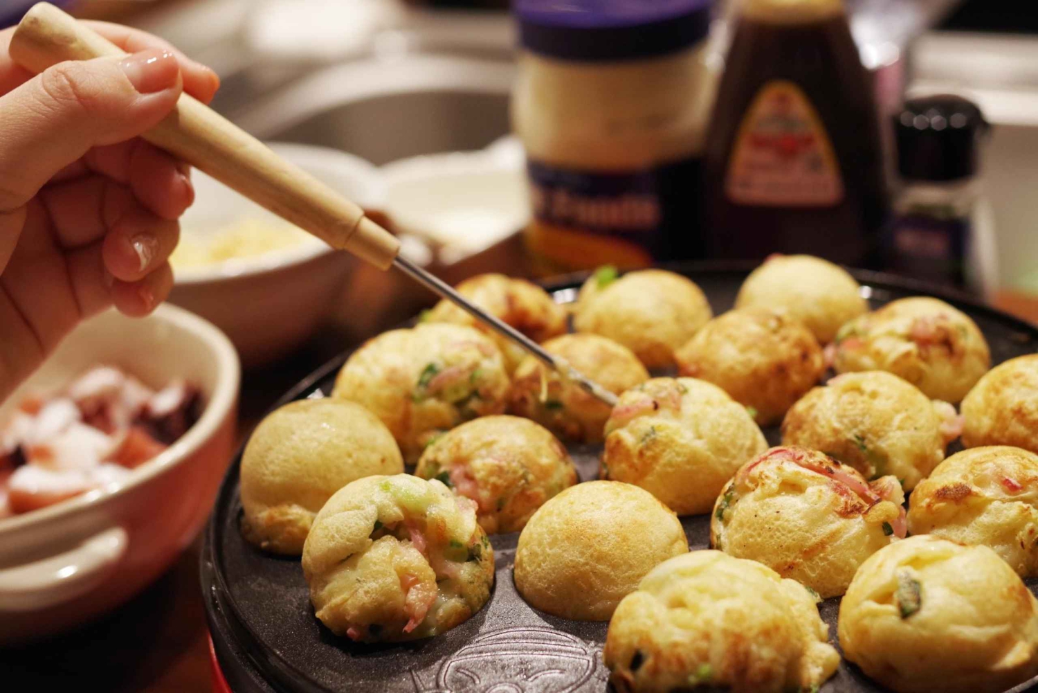 Tokio: Gotowanie takoyaki w lokalnym domu