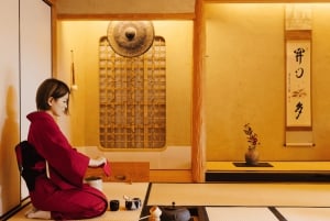 Yokohama : Teceremoni med sötsaker och souvenir