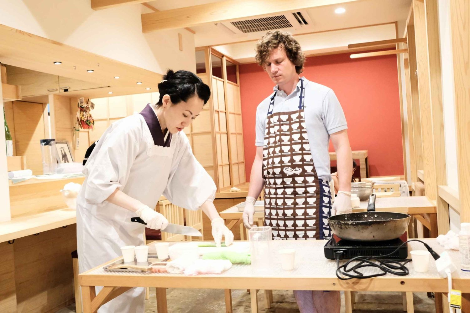 Tokyo: Tofu-lagingskurs med shoppingtur i bydelen