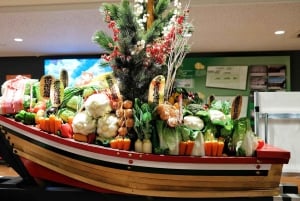 Tokyo: Toyosu tonfiskauktion + skaldjursfrukost/promenad i Tsukiji
