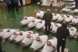 Private Toyosu & Tsukiji Market Adventure with Tuna Auction