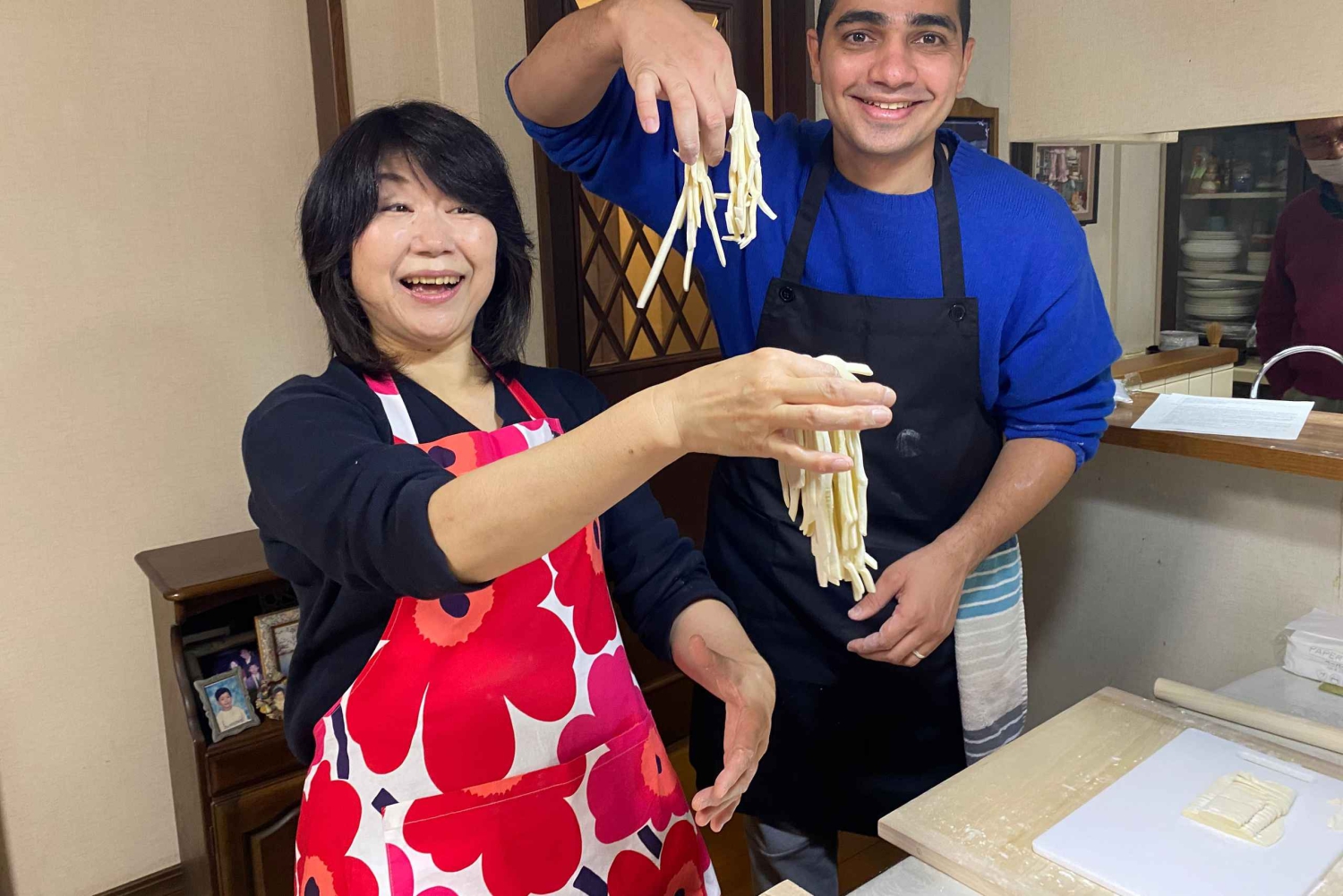 Tóquio: Aula de massa Udon tradicional amassada com os pés