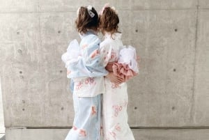 Tokyo: Esperienza di noleggio di kimono tradizionali