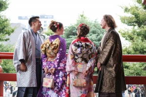 Tokyo: Esperienza di noleggio di kimono tradizionali