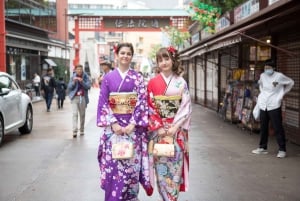 Tokyo: Esperienza di noleggio di kimono tradizionali