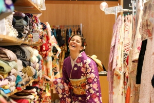 Tokyo: Esperienza di noleggio di kimono tradizionali