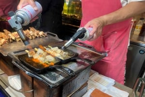 Tokyo : Visite culinaire et pédestre du marché aux poissons de Tsukiji