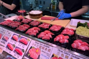 Tokyo : Visite culinaire et pédestre du marché aux poissons de Tsukiji