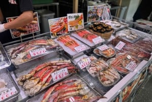 Tokyo : Visite culinaire et pédestre du marché aux poissons de Tsukiji