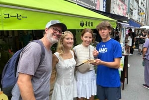 Tokyo : Visite culinaire et pédestre du marché aux poissons de Tsukiji