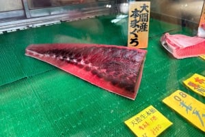 Tokyo: Tour gastronomico e tour a piedi del mercato del pesce di Tsukiji