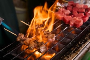 Tsukiji-vismarkt: culinaire tour met straatvoedsel
