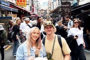 Tsukiji-vismarkt: culinaire tour met straatvoedsel
