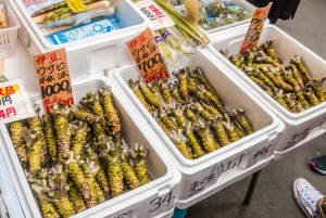Tokio: Tour por el mercado de pescado de Tsukiji con degustación de sashimi fresco