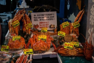 Tokio: Tour por el mercado de pescado de Tsukiji con degustación de sashimi fresco
