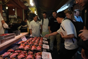 Tóquio: Excursão a pé pelo mercado de peixe de Tsukiji
