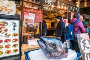 Tour privado por la gastronomía y la cultura de Tsukiji, Tokio Guía con licencia