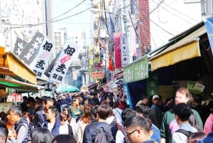 Tour privado por la gastronomía y la cultura de Tsukiji, Tokio Guía con licencia