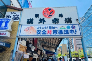 Tokyo: Tsukiji Market and Hongwanji Temple Guided Tour