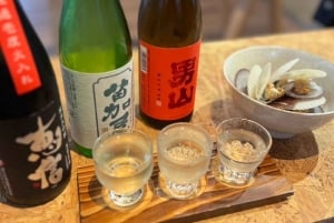 Tokyo: tour gastronomico e degustazione di sake al mercato di Tsukiji