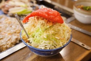 Tokyo: Tsukishima Monja Street Food matupplevelse med guide