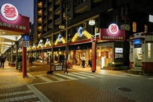 Tokyo: Tsukishima Monja Street Food matupplevelse med guide