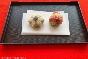 Tóquio: Dois tipos de fabrico de doces japoneses e cerimónia do chá