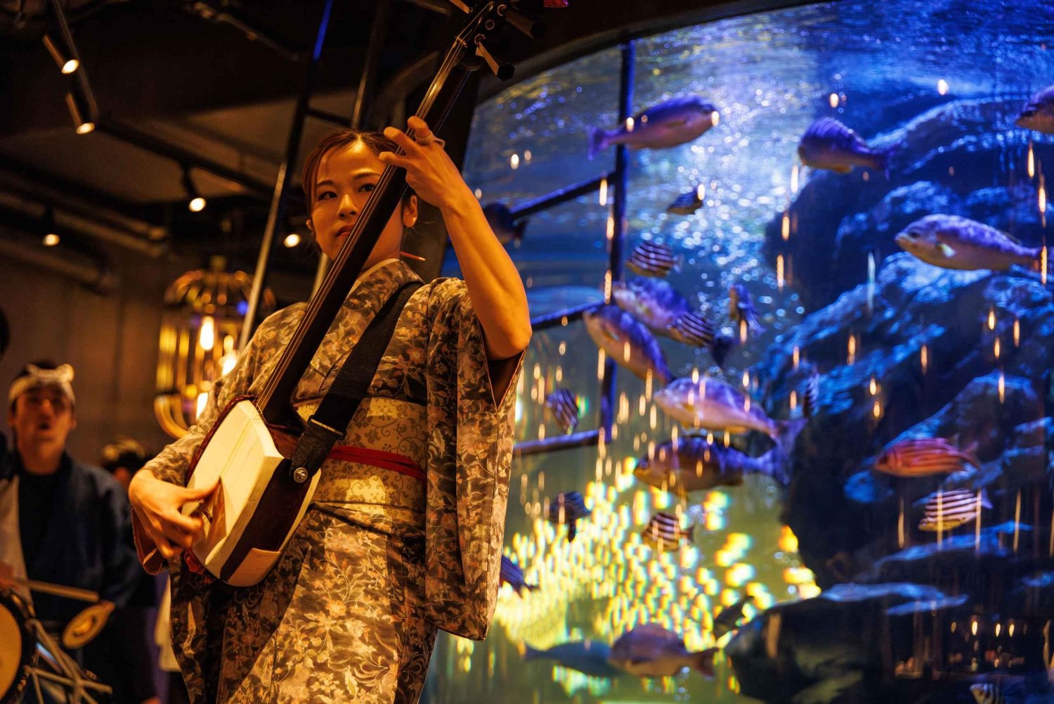 Tokyo: Unique Japanese Dinner with Diving Ama Performance