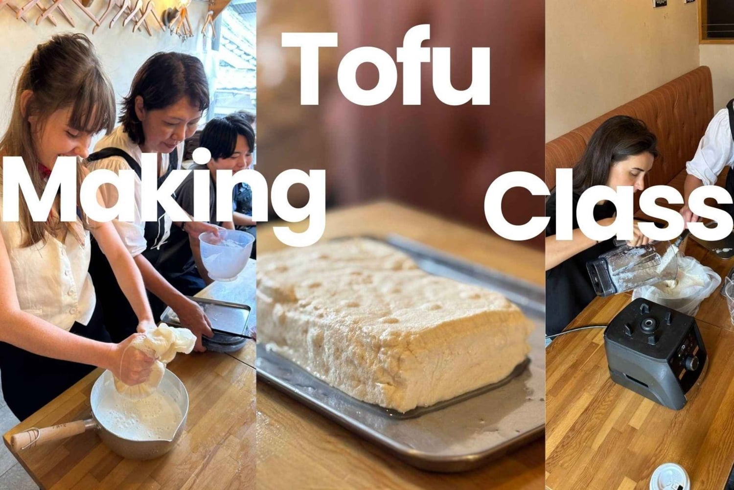 Tokyo Vegan : Atelier tofu dans une boutique historique