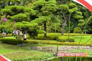 Tokyo: Rundvisning i det kejserlige palads, Shoguns og have (FRANSK GUIDE)