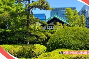 Tokyo: Rundvisning i det kejserlige palads, Shoguns og have (FRANSK GUIDE)