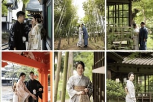 Tokyo: Bryllups- og kimono-fototurer | Landemerker og hager