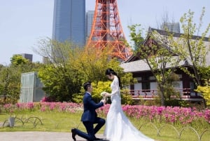 Tokyo: Bryllups- og kimono-fototurer | Landemerker og hager
