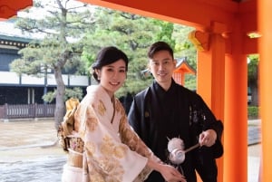 Tokyo: Bryllups- og kimono-fototurer | Landemerker og hager