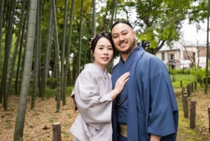 Tokyo: Bryllups- og kimono-fototurer | Landemerker og hager