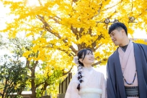 Tokyo: Bryllups- og kimono-fototurer | Landemerker og hager