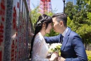 Tokyo: Bryllups- og kimono-fototurer | Landemerker og hager