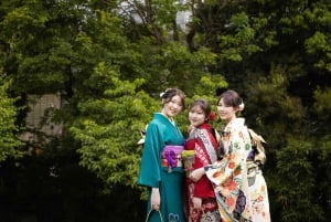 Tokyo: Bryllups- og kimono-fototurer | Landemerker og hager