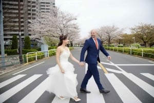 Tokyo: Bryllups- og kimono-fototurer | Landemerker og hager