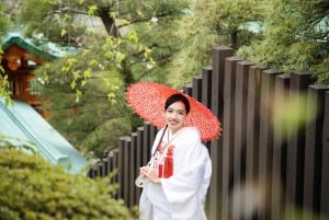 Tokyo: Bryllups- og kimono-fototurer | Landemerker og hager