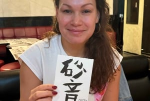 Tokyo: Scrivi il tuo nome in kanji! Con timbro