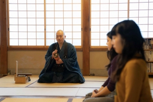 東京：僧侶と一緒に私立寺院で禅瞑想