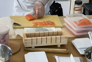 Real Toyosu Fish Market +Make Sushi +Macha Tea Experience