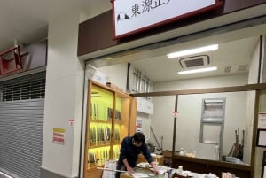 Real Toyosu Fish Market +Make Sushi +Macha Tea Experience
