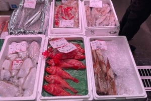 Real Toyosu Fish Market +Make Sushi +Macha Tea Experience