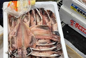 Real Toyosu Fish Market +Make Sushi +Macha Tea Experience