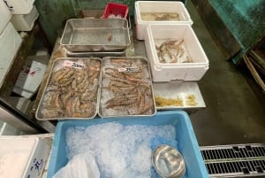 Real Toyosu Fish Market +Make Sushi +Macha Tea Experience